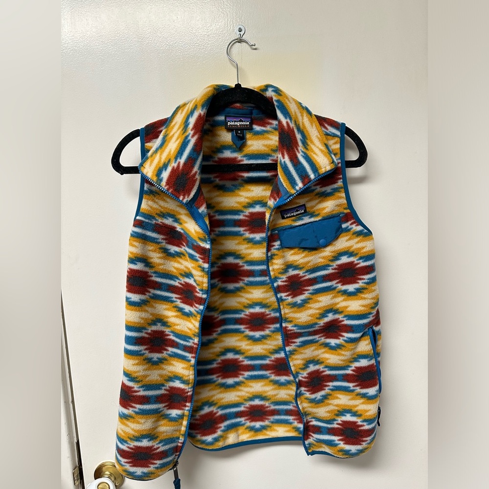 Patagonia synchilla fleece vest - women’s medium